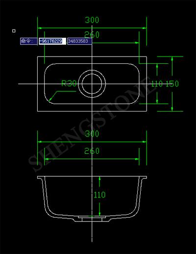 에폭시 수지 컵 수채 크기